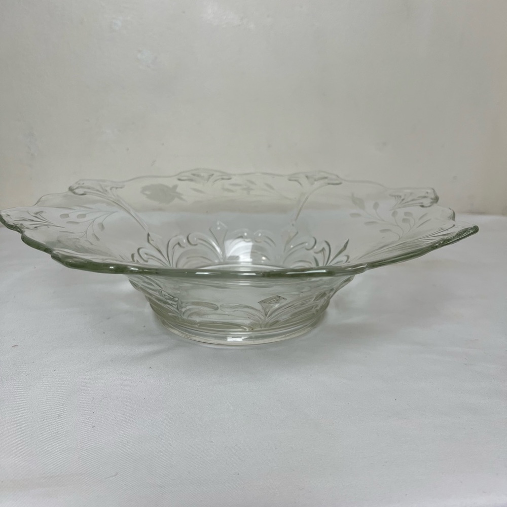 Glass Crystal Candle Holder